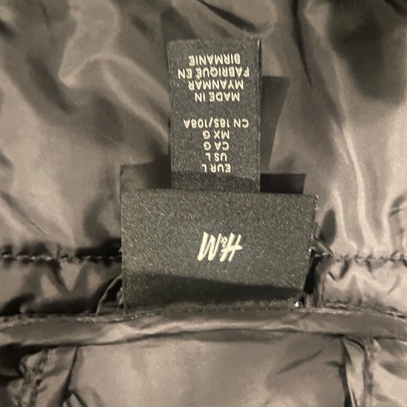 Black Puffer Jacket - Picture 3 of 3